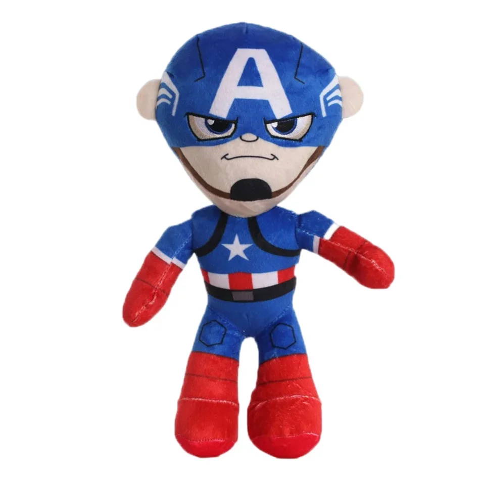 Anime 30cm Disney Marvel Spiderman Plush Toys Soft Stuffed Cartoon Stuffed Doll Boy Cloth Pillow Kid birthday Christmas Gift