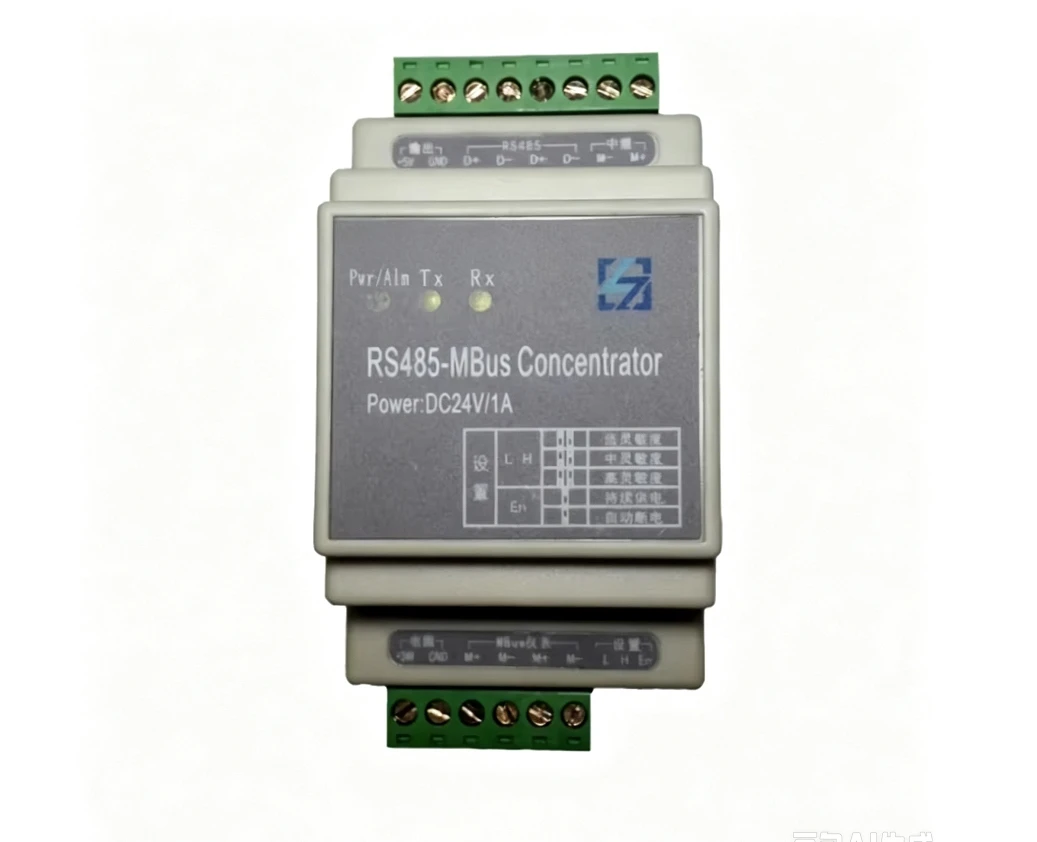 Fully Transparent Transmission Concentrator 1-250 Slave Station MBUS/M-bus/to RS232/RS485 Module