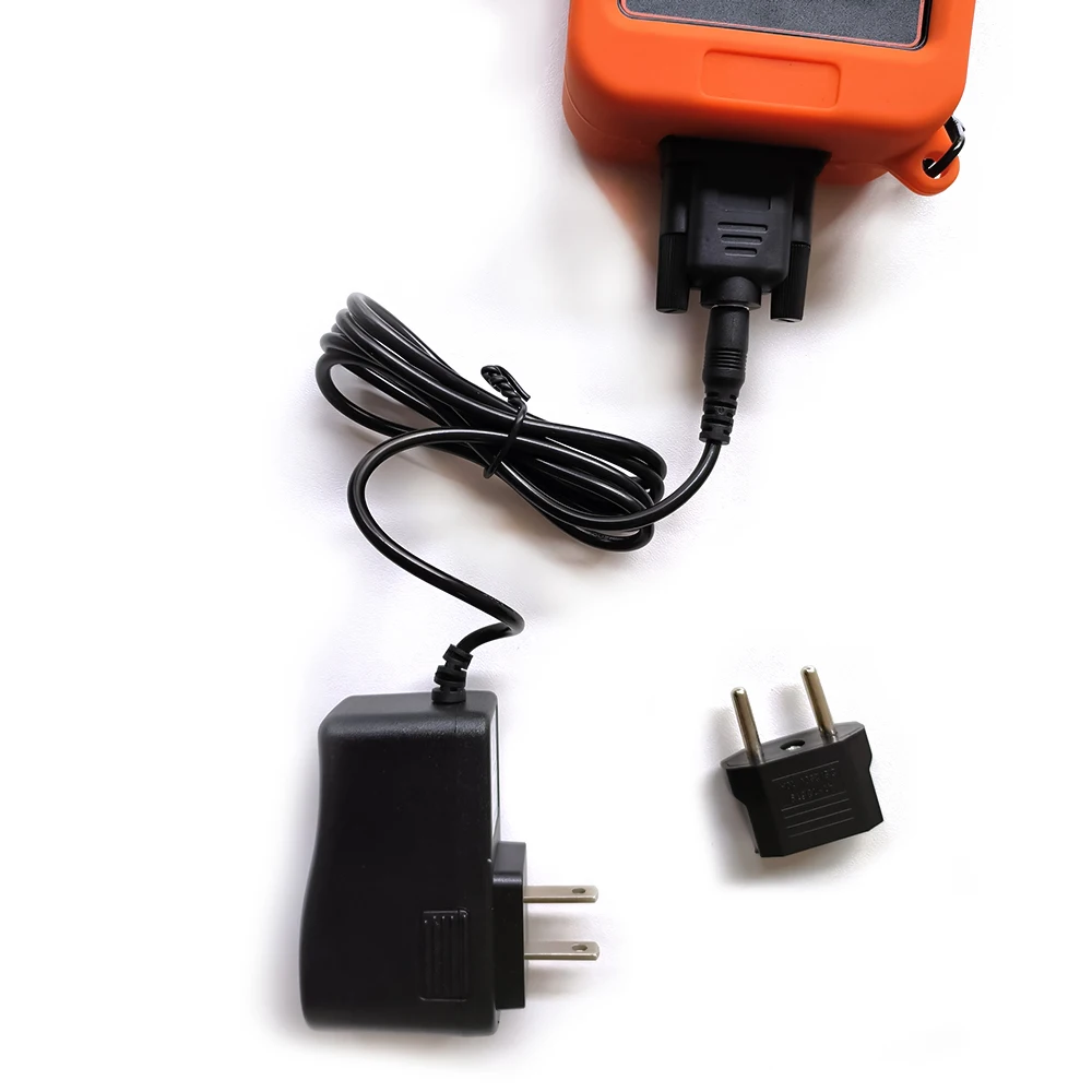 TUF-2000H/TDS-100H Handheld Ultrasonic Flowmeter Universal Charger/Adapter (AC To DC power supply) With US And EU Plug