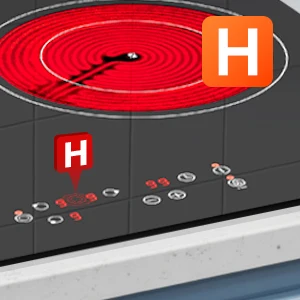 2-Zonen-Keramikkocher, 3000 W mit Kindersicherung, 9 Heizstufen, 1–99 Minuten Timer, Schwarz (CE-zertifiziert) – Detail 24