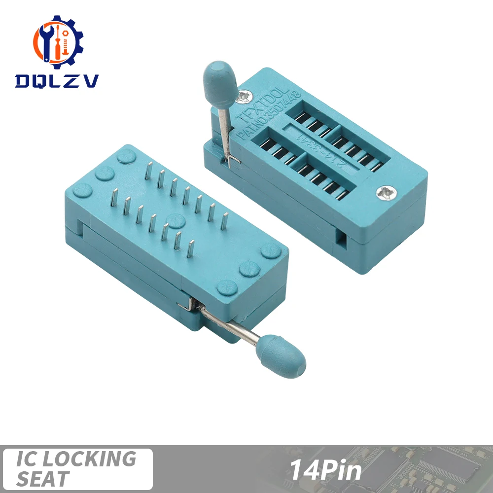 14 16 18 20 24 28 32 40 P Pin breit/schmal 2,54 mm grün DIP Universal ZIF IC Sockel Test Löttyp IC Lock Sitz Zif Sockel