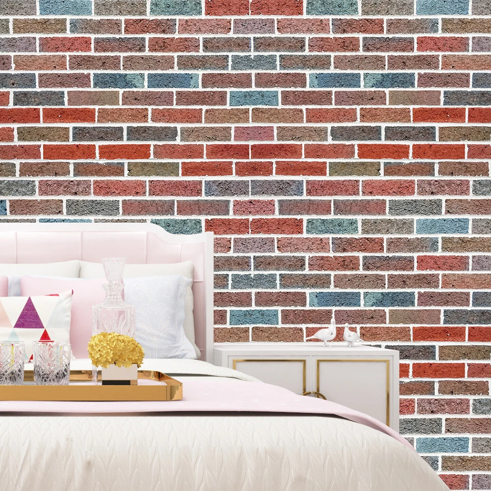 

Wall Stickers Seamless Creative Fresh Style High Temperature Resistant Living Room Background Wall Decals 300x45cm