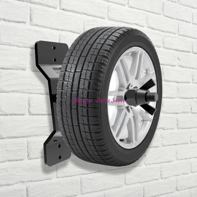 

Heavy Duty Enclosed Trailer Spare Tire Wall Mount Bracket rusts Resistant Stand R6FB