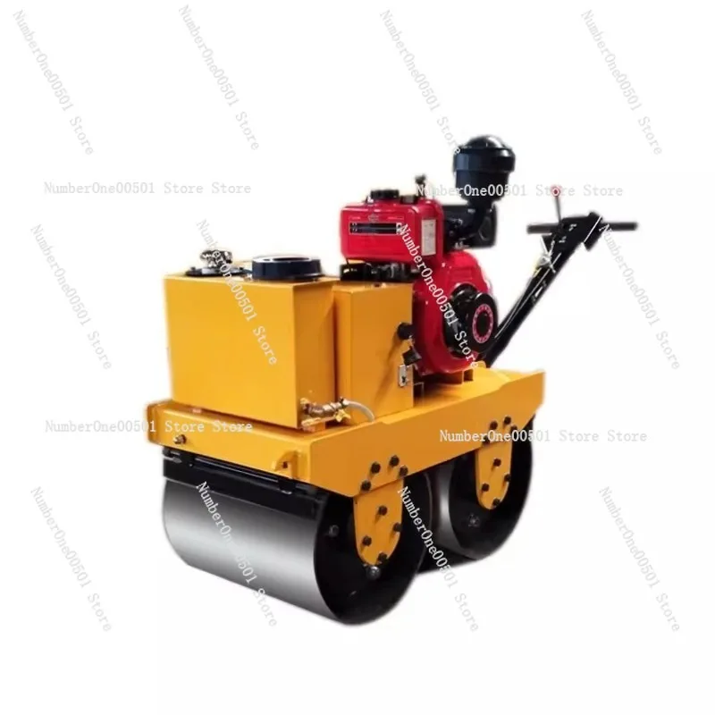 

Mini Vibratory Road Roller 1-5 Ton Handheld Hydraulic Double Wheel Compactor with 700mm Wheel Width YDL-JS700B YDL-S600AB