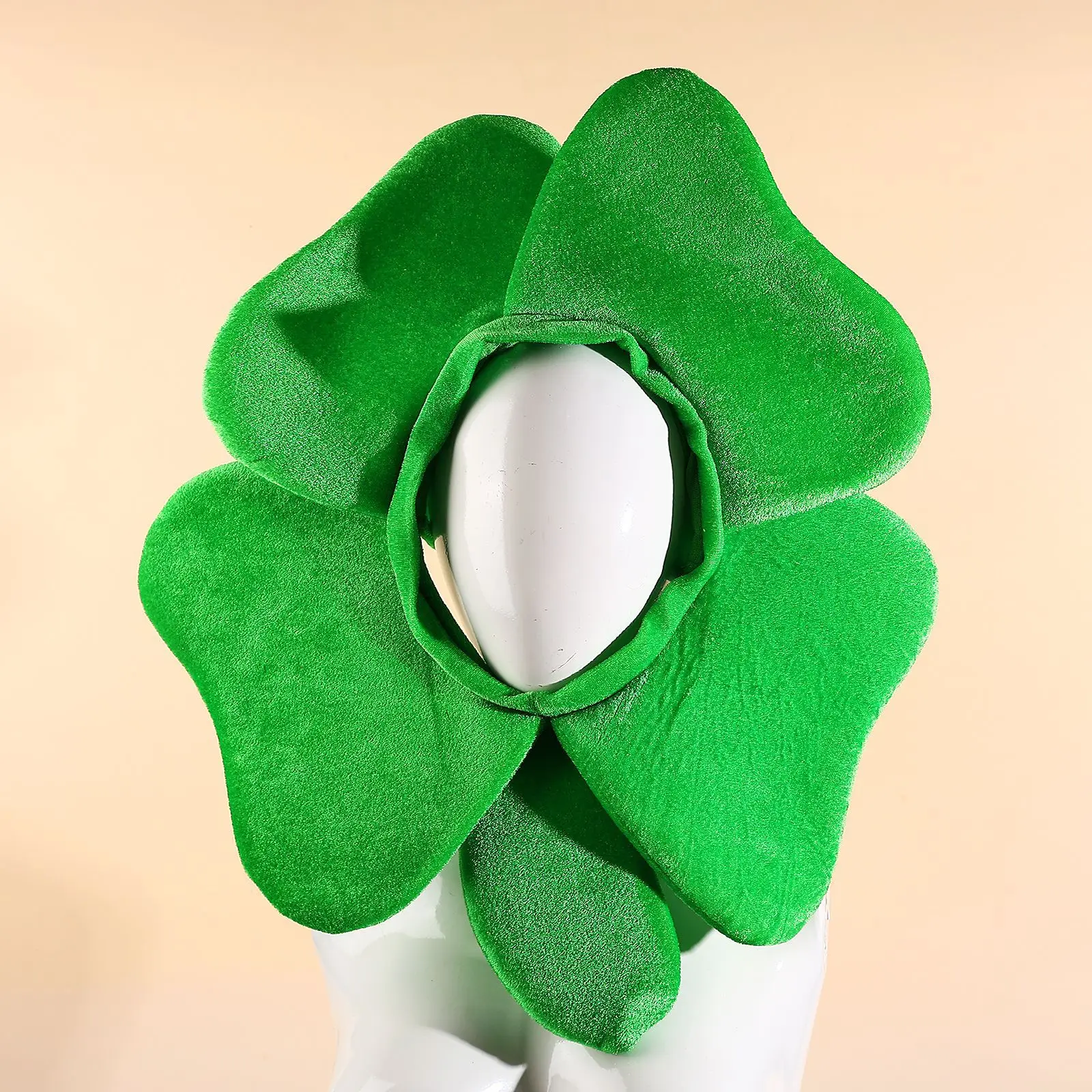 Irlanda dia de são patrício chapéu superior cosplay festival irlandês trevo de quatro folhas verde headpiece engraçado carnaval festa traje adereços