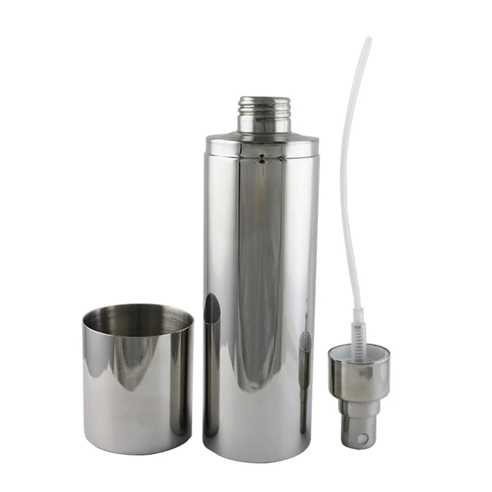 

250Ml Stainless Steel Oil Spray Bottle Olive Pump Sprayer For Bbq Baking Roasting Kitchen Tool Fuel Injector Sprayer