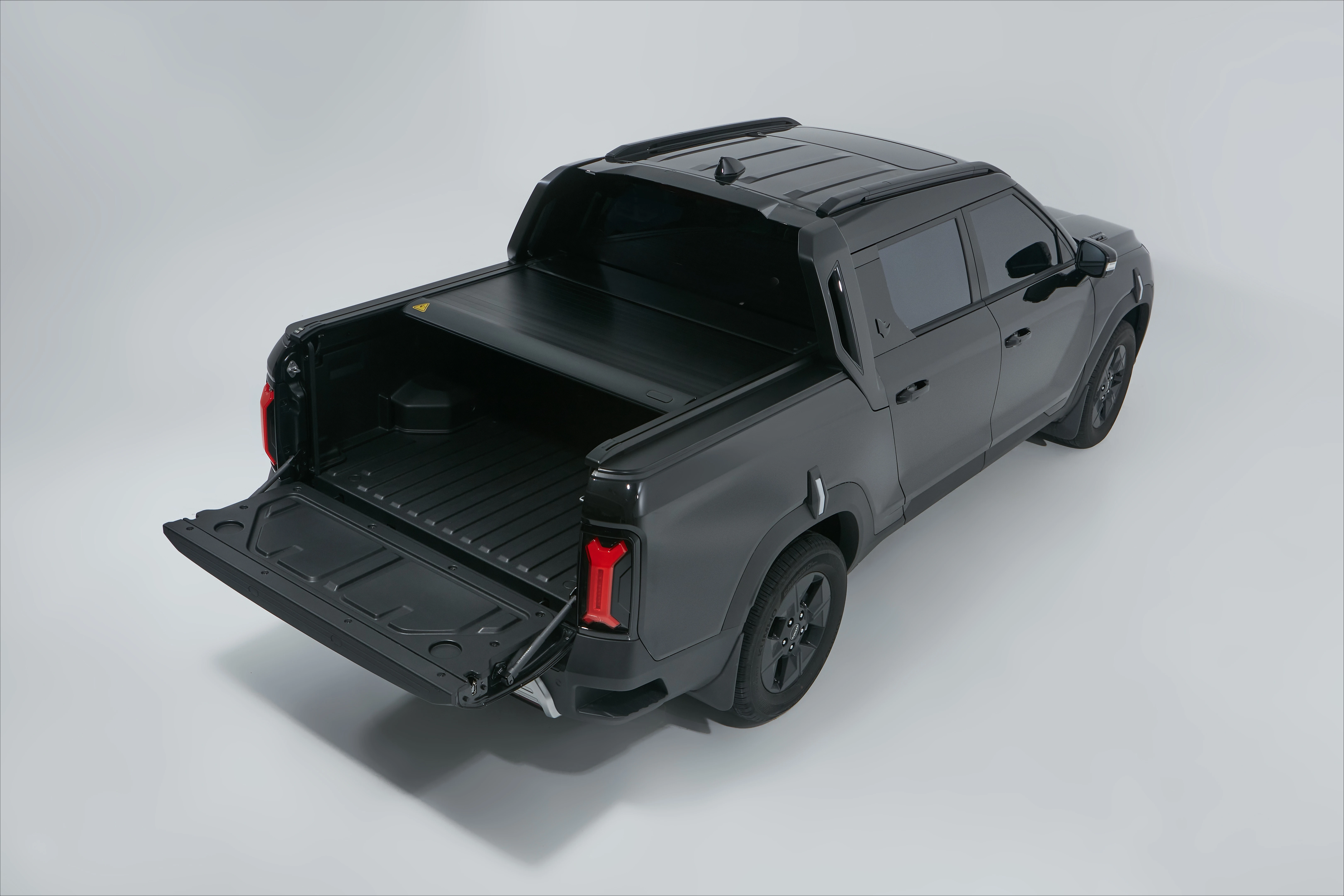BESTWYLL Aluminum Pickup Truck Bed Cover Electric Roller Lid Automatic Retractable Tonneau Cover for KGM Musso EV EA-P136A