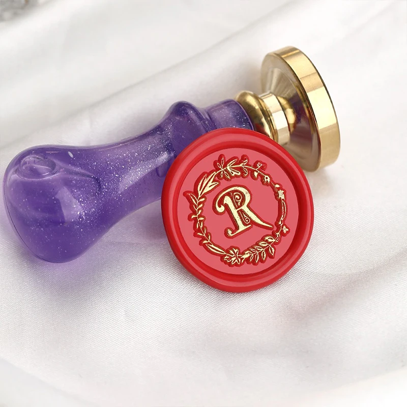 Wax Seal Kit Sealing Wax for Stamp Head Letter Retro Seal Kit Silicone Stamps for Scrapbooking Surgut Print Set Wedding Craft