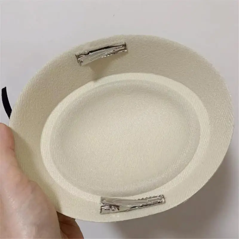 652F فاسيناتور ريترو مع فيونكة كبيرة الحجم للحفلات الرجعية مشبك فلابر أنيق خوذة صور الدعائم #4