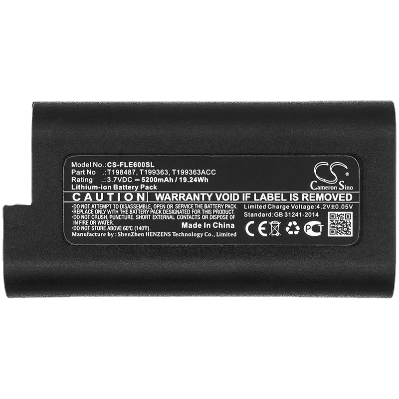 

Cameron Sino 5200mAh Thermal Camera Battery T198487, T199363, T199363ACC for FLIR E33, E40, E40bx, E50, E50bx, E60, E60bx, E63