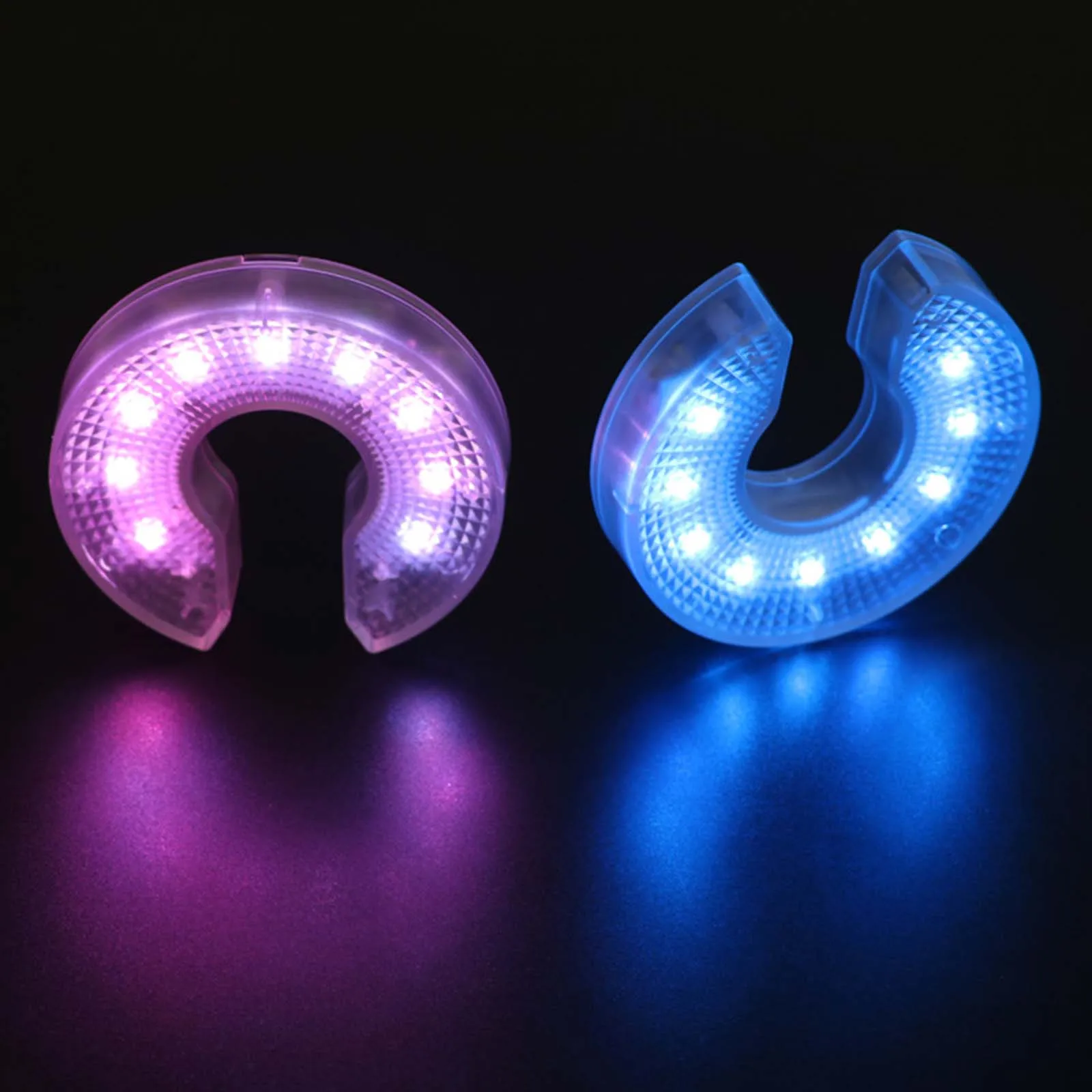 

2Pcs Automatic Color-Changing Golf Hole Cup Light LED Lamp Night Practice Putting Green Cup Lights for Camping Outdoor Backyard