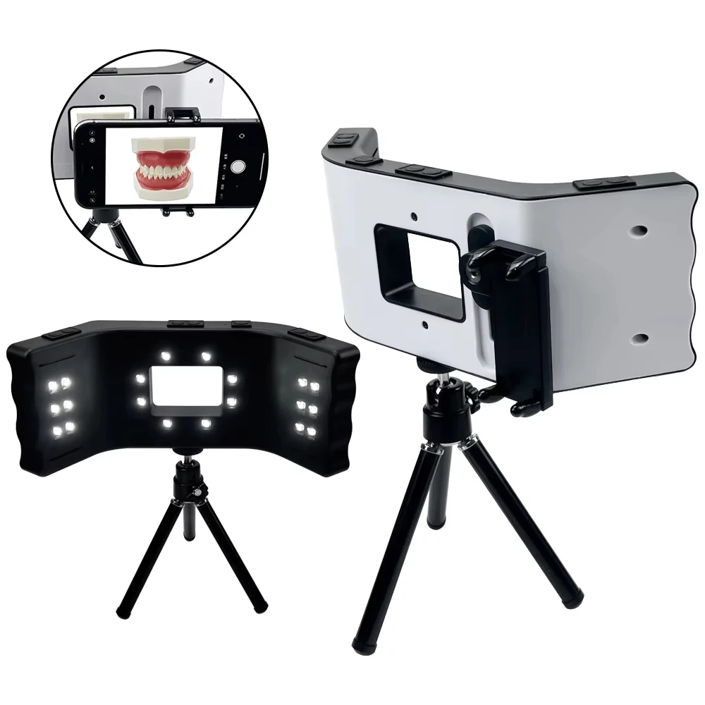 

Dental Photography Oral Filling Lamp Flash Light Supply Bright Environment Photo Macro Intraoral Light Dentistry With Bracket