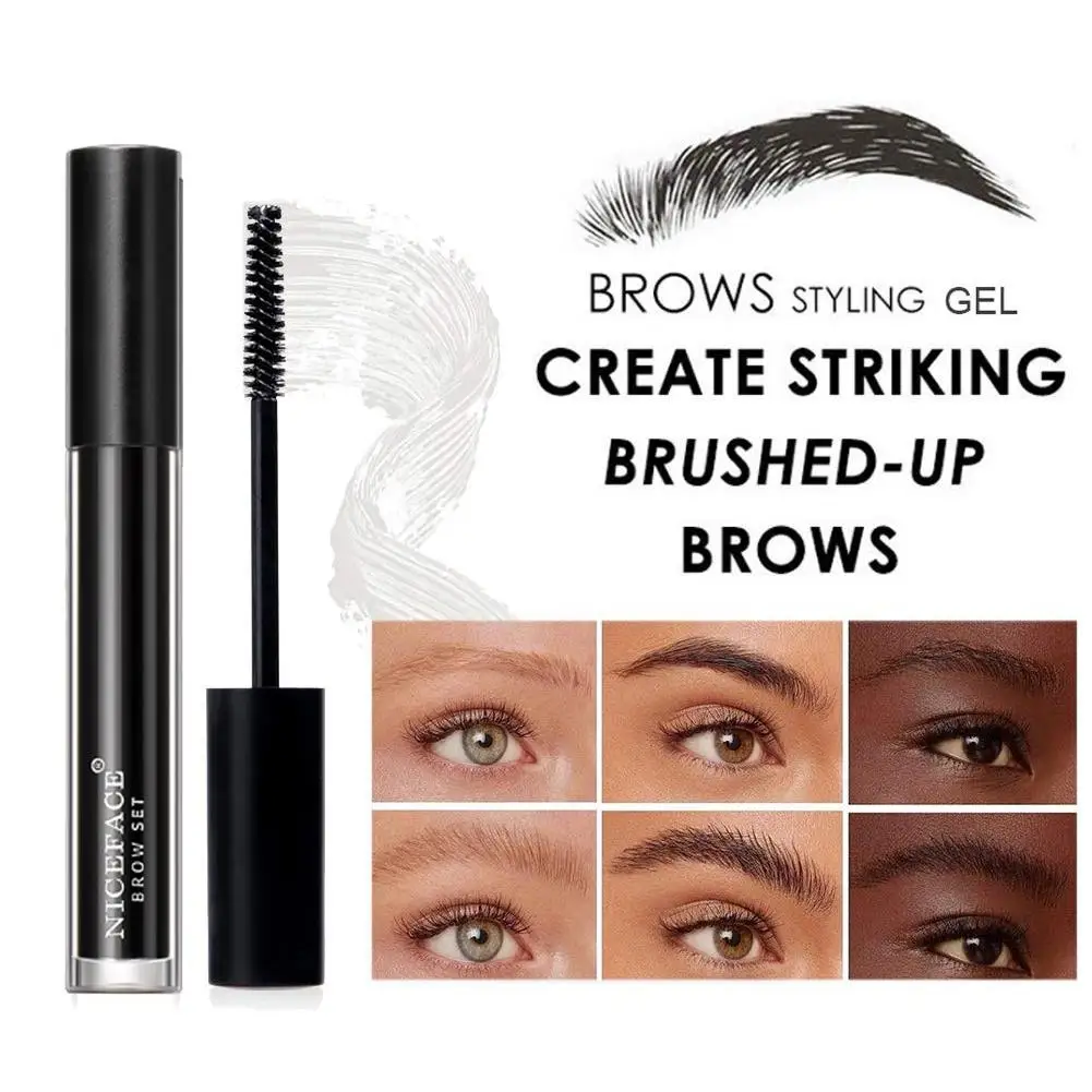 Waterproof Eyebrow Styling Gel Clear Brow Wax Eyebrow Eyebrow Long-Lasting Fix Eye Gel Makeup Natural-Looking Shaping Gel B F3G8