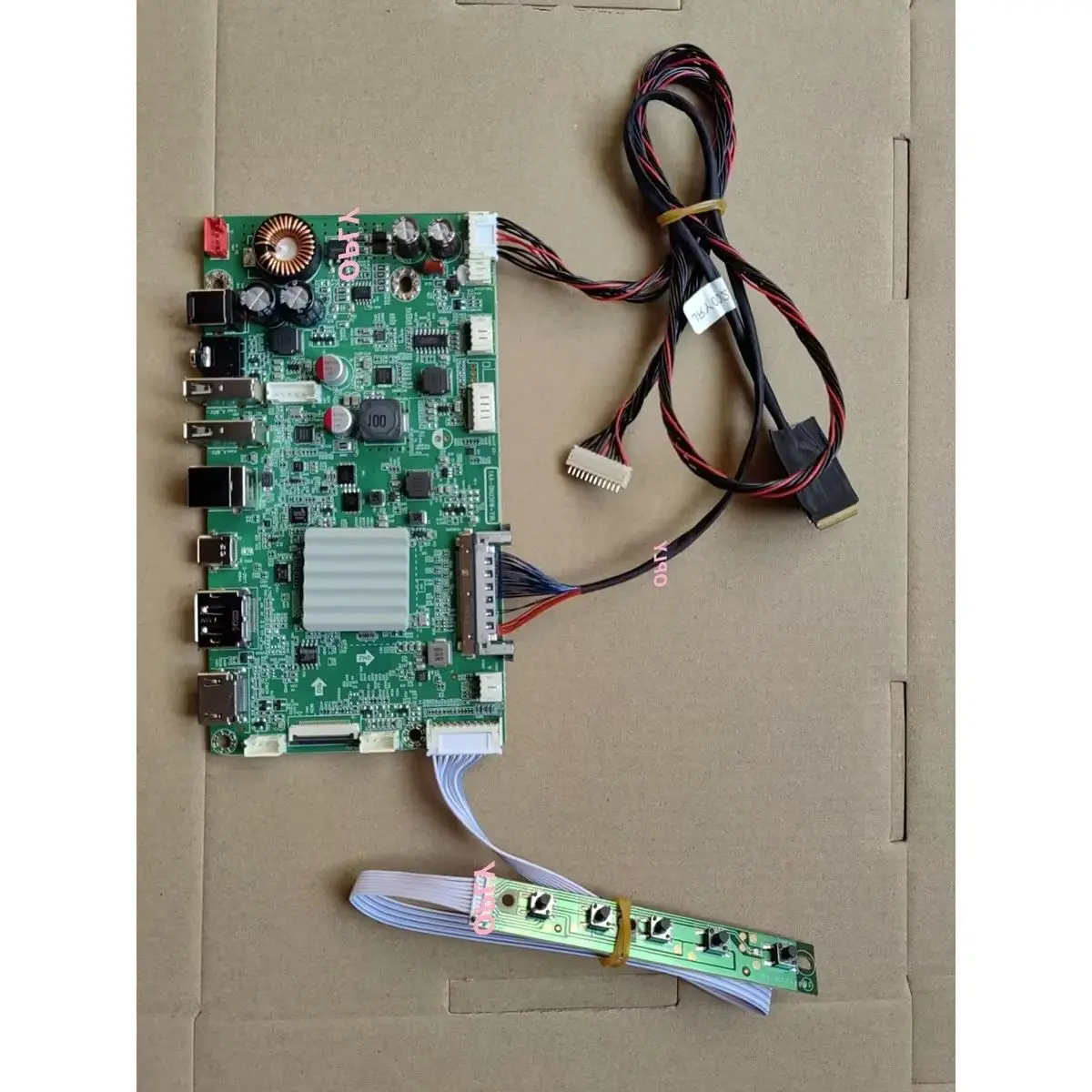 Плата контроллера 5K EDP для IMAC LM270QQ1 LM270QQ2 27 дюймов 5120X2880 Светодиодная панель HDMI-совместимая DP Type C USB