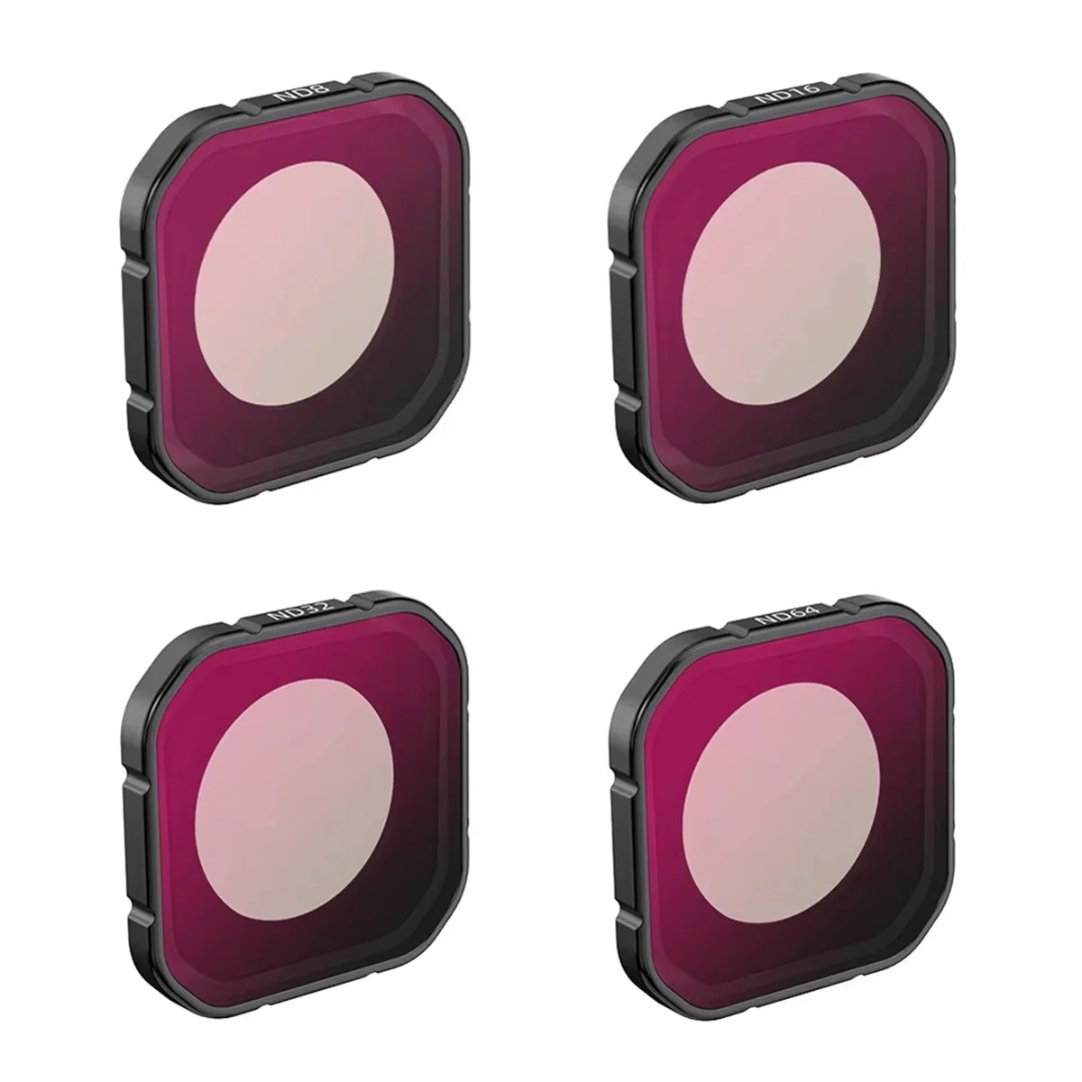 A48U 4 قطعة مجموعة مرشحات العدسة ND مرشحات حامي العدسة طقم ملحقات الكاميرا ND8/16/32/64 طقم مرشح ل Insta 360 ACE Pro2 #4