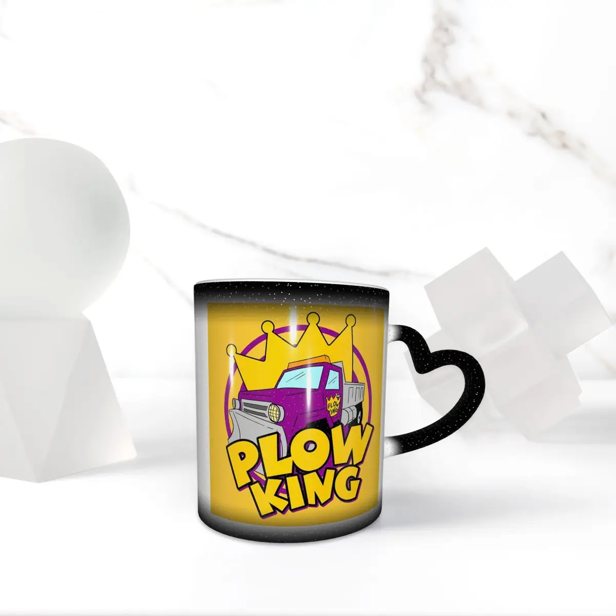 

Plow King The Healthy Competition Mug Funny Ceramic Coffee Cups Tea Mugs Milk Cup Drinkware Gift for Woman Man