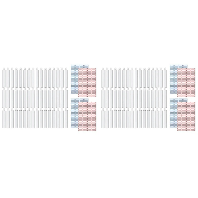 96 Pcs Empty Aluminum Paint Tubes 20Ml Paint Tubes For Making Paint And Store Remaining Paint Acrylic Oil With 4 Label