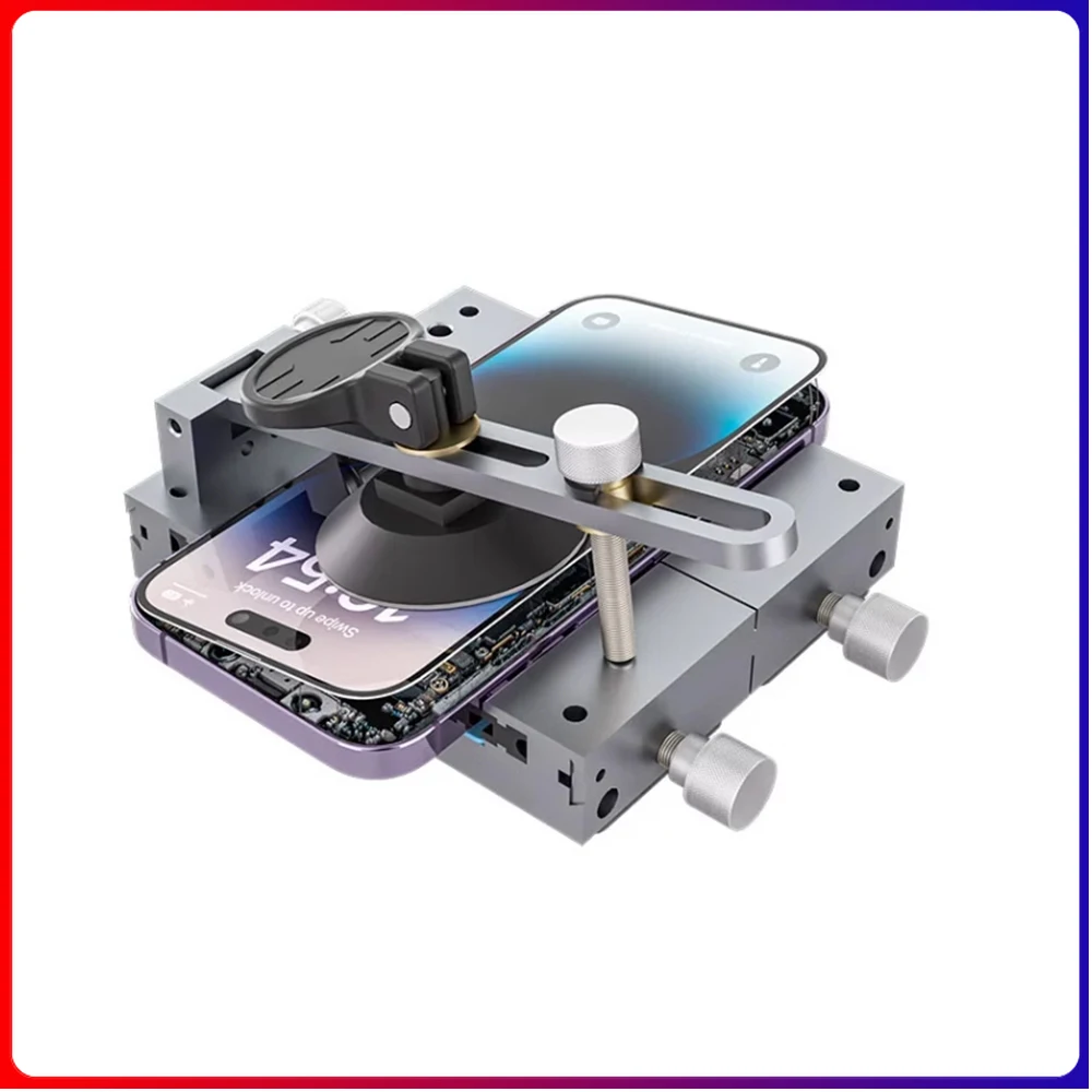 

TBK 3 In 1 Maintenance Clamp Fixture 202A For Mobile Phone LCD Disassembly Screen Bracket Display Clamping Pressure Tool