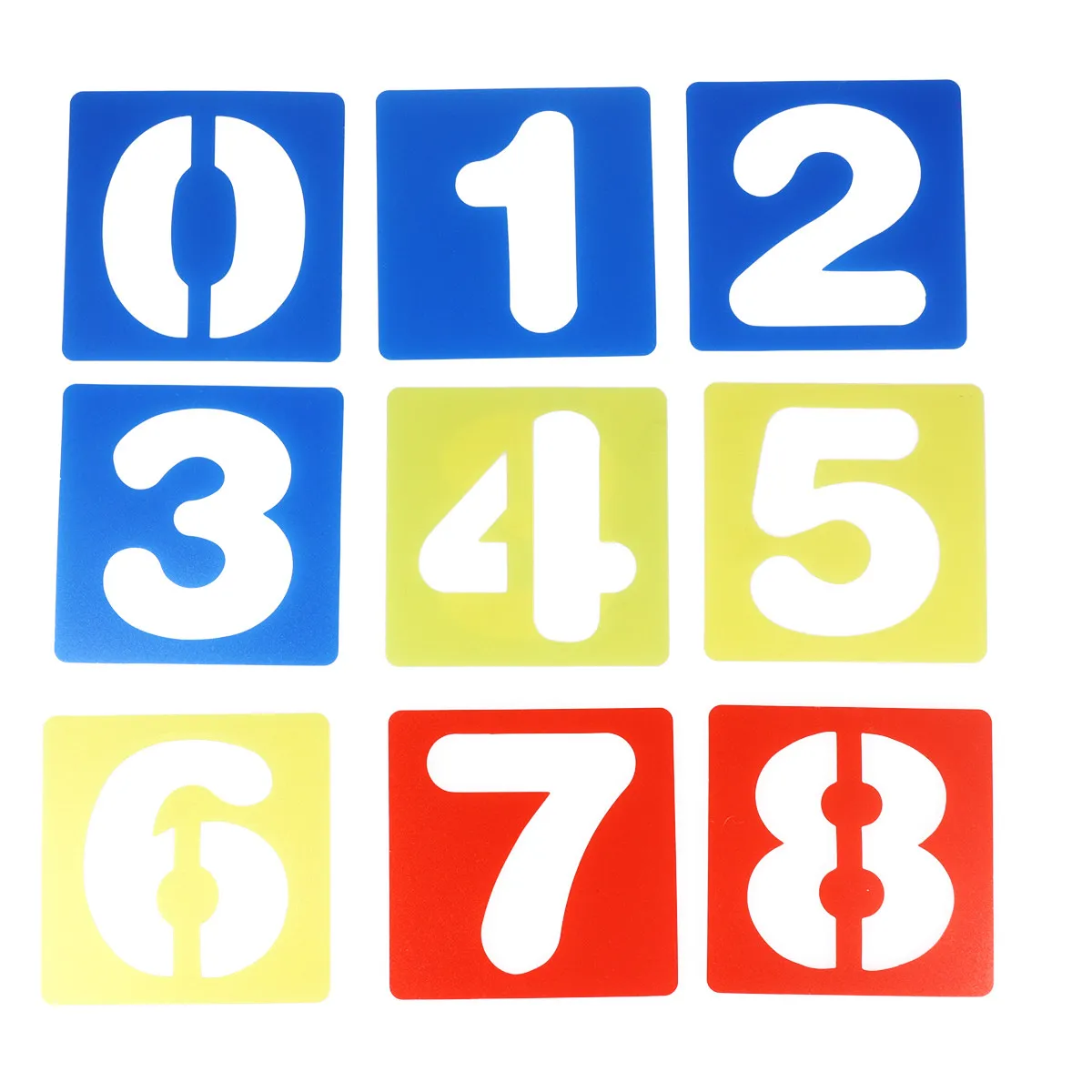 1Set Kids Alphabet Board Educational Doodle Tools PP Material Safe Drawing Template for Brain Development Hand Coordination