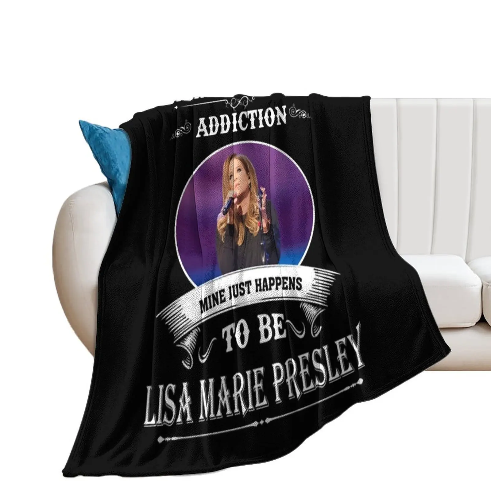 

EVERYBODYLisa music Marie Presley Throw Blanket Bed Fashion Sofas Thin Blankets