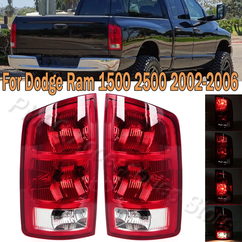 Car Tail Light Assembly Fog Lamp Reversing Brake Lamp Turn SIgnal Light Taillamp For Dodge Ram 1500 2500 2002-2006 55077348AF