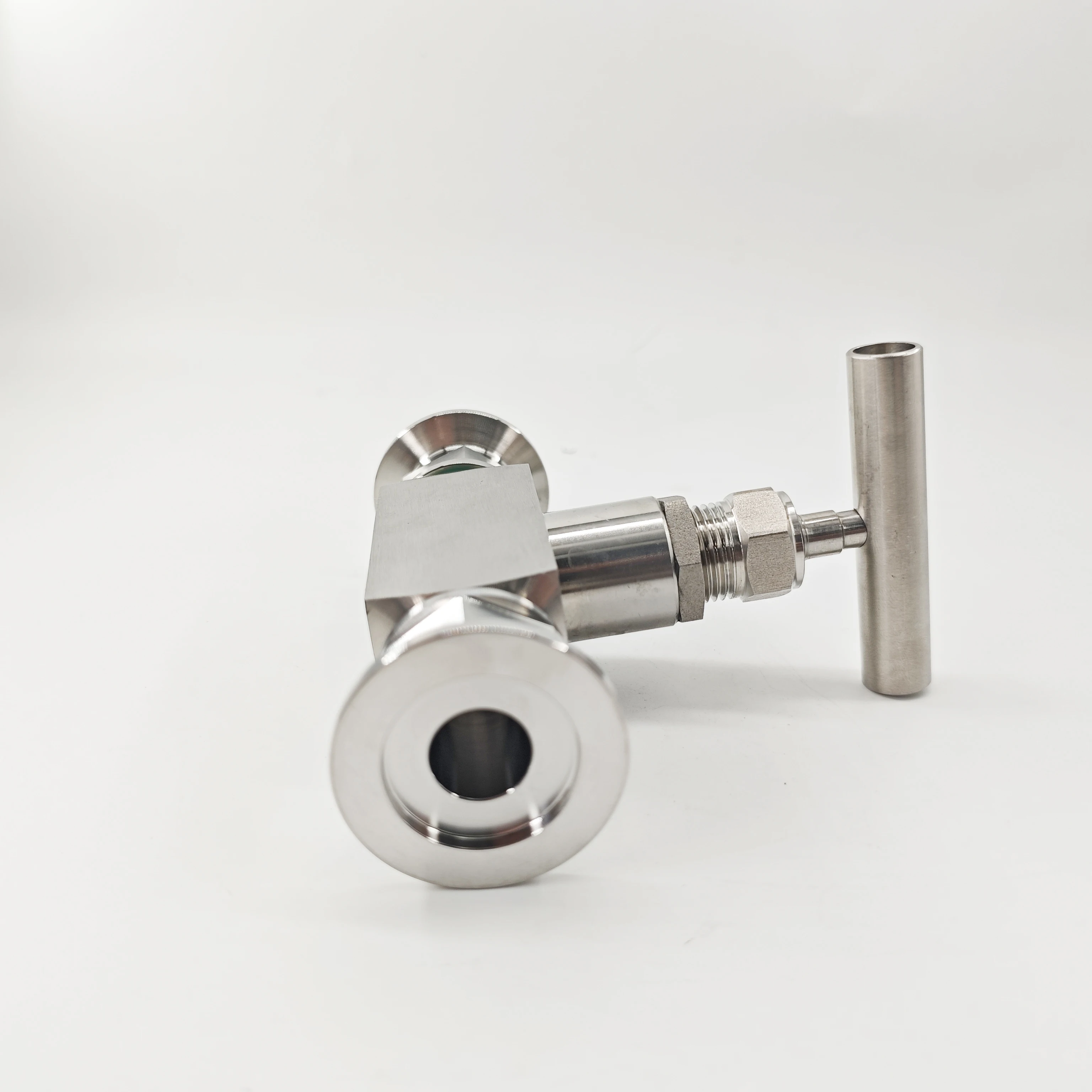 KF Vacuum Needle Valve KF16 KF25 KF40 Vacuum Needle Stop Valve 304 Stainless Steel