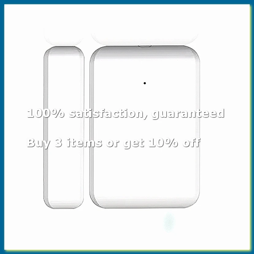 ●2.4GHz Wireless TTLOCK Door Sensor Door Contact Detection Open Close Status Works with TTLOCK App Smart Locks-ABFB
