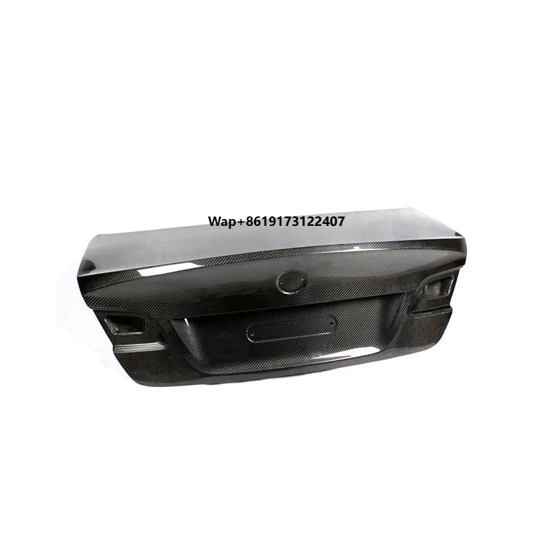 

2005-2012 Exterior Accessories 3 Series E92 CSL Style Carbon Fiber Rear Trunk Lid for E92 Boot Cover 3K Twill