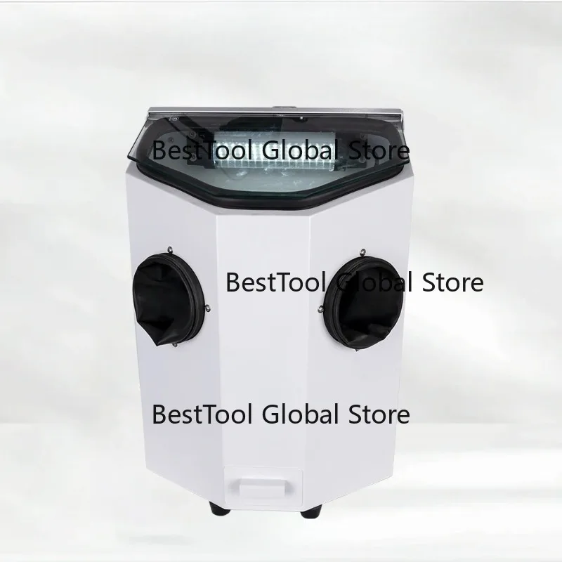 De-al Alumina Sandblasting Machine 60W 0.5Mpa Single & Double Pen Dental Lab Sandblaster