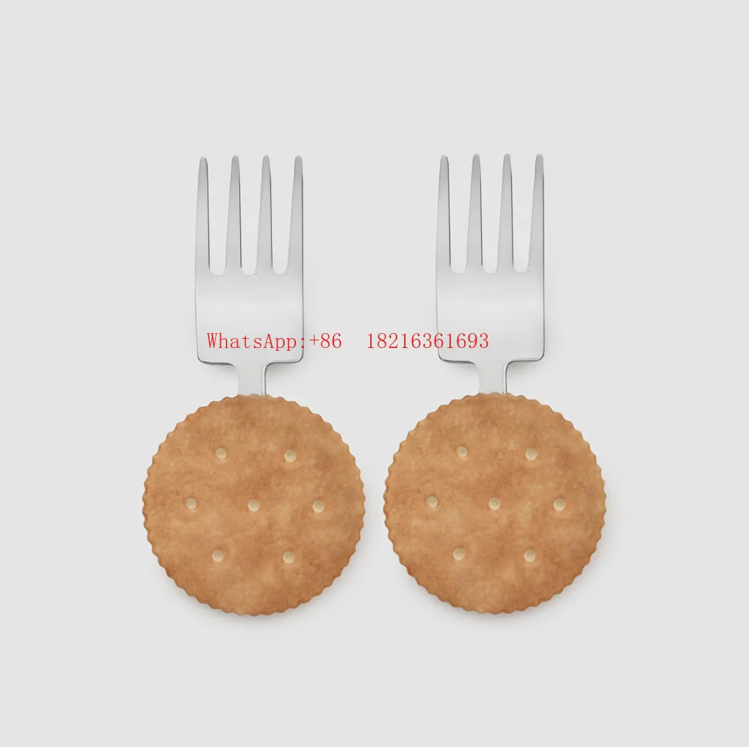 Tableware, Knife, Fork and Spoon Set, Niche Modern Metal Tableware.
