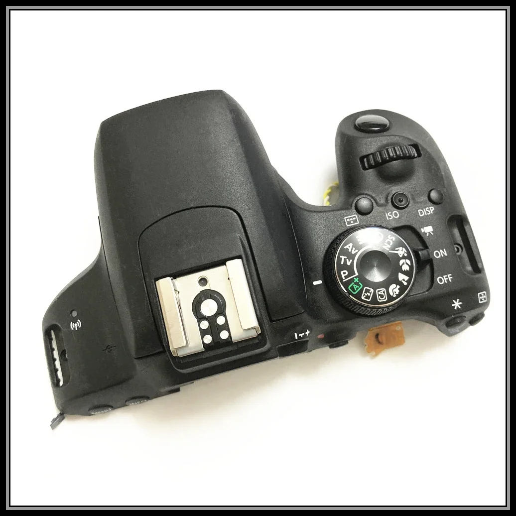 Original Repair Parts For Canon EOS 800D Rebel T7i Kiss X9i Top Cover Case Ass'y With Power Switch Shutter Button Flex Cable