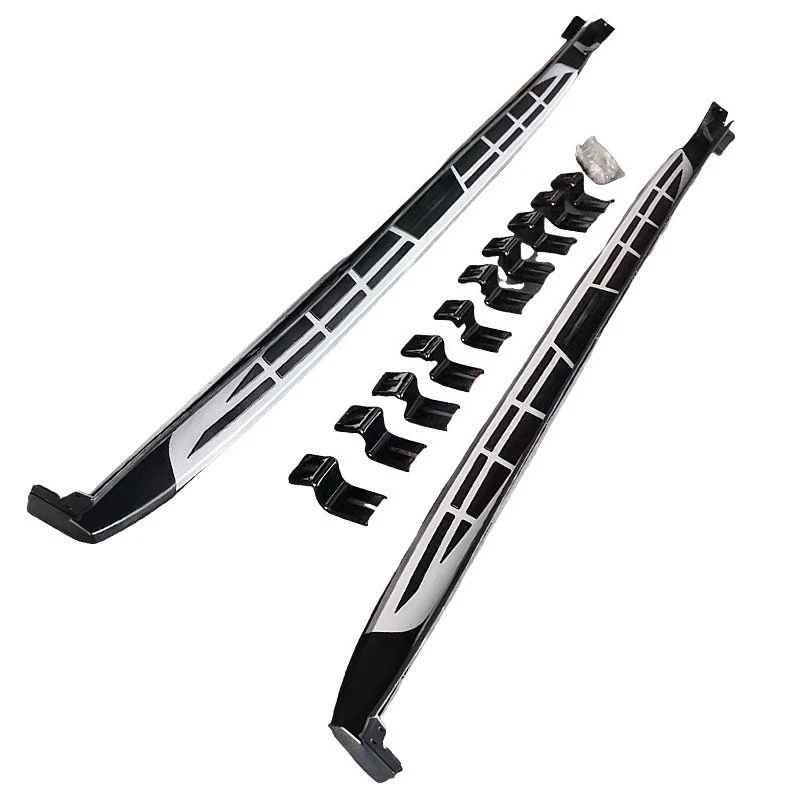 لوحة الجري تناسب سانتا في 2019-2022 جميع خطوات جانبية سانتافي الجديدة نيرف بار سلالم جانبية منصة شعاع جانبي #1