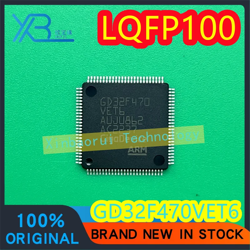 

(2/20pieces) GD32F470VET6 GD32F470 LQFP-100 microcontroller MCU single chip IC chip new original electronics spot