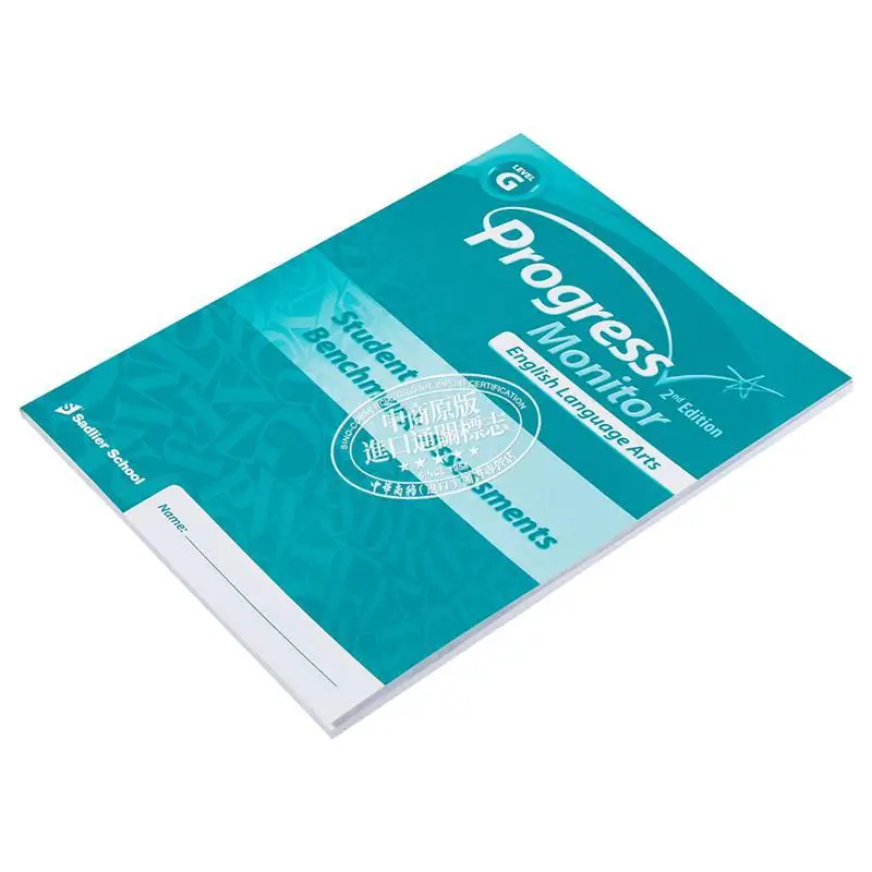 التقدم فنون اللغة الإنجليزية ELA 2022 مراقبة التقدم مستوى G Sadlier Sadlier 9781421719474 كتاب #3