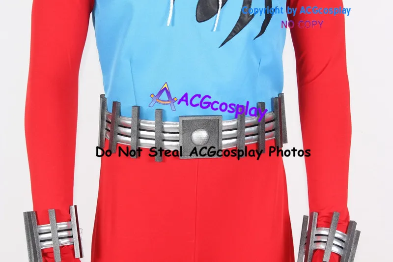 Scarlet Spide r Cosplay Costume acgcosplay Include Belt Prop and Head Mask view 5