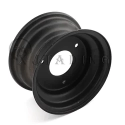 6 inch Iron Wheel 3 hole Rims For Small ATV Go Kart Buggy Razor Scooter Lawn mower 13X5.00-6 145/70-6 tires Wheels Accessories