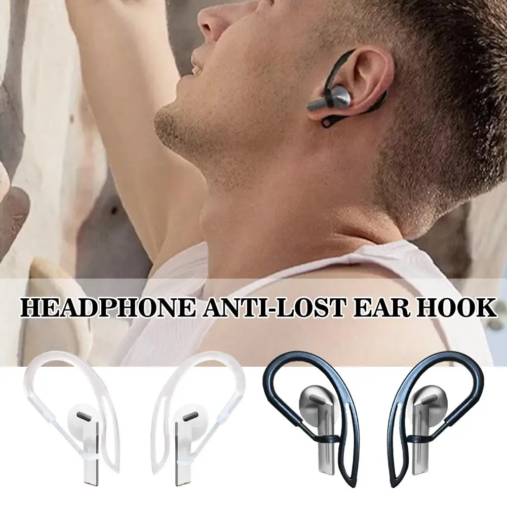 Anti Loss Ear Hook para Samsung Buds3 Pro, Anti-Slip, Ergonomic Fit, Anti-Drop fone de ouvido Clip, Headphone sem fio Acessórios