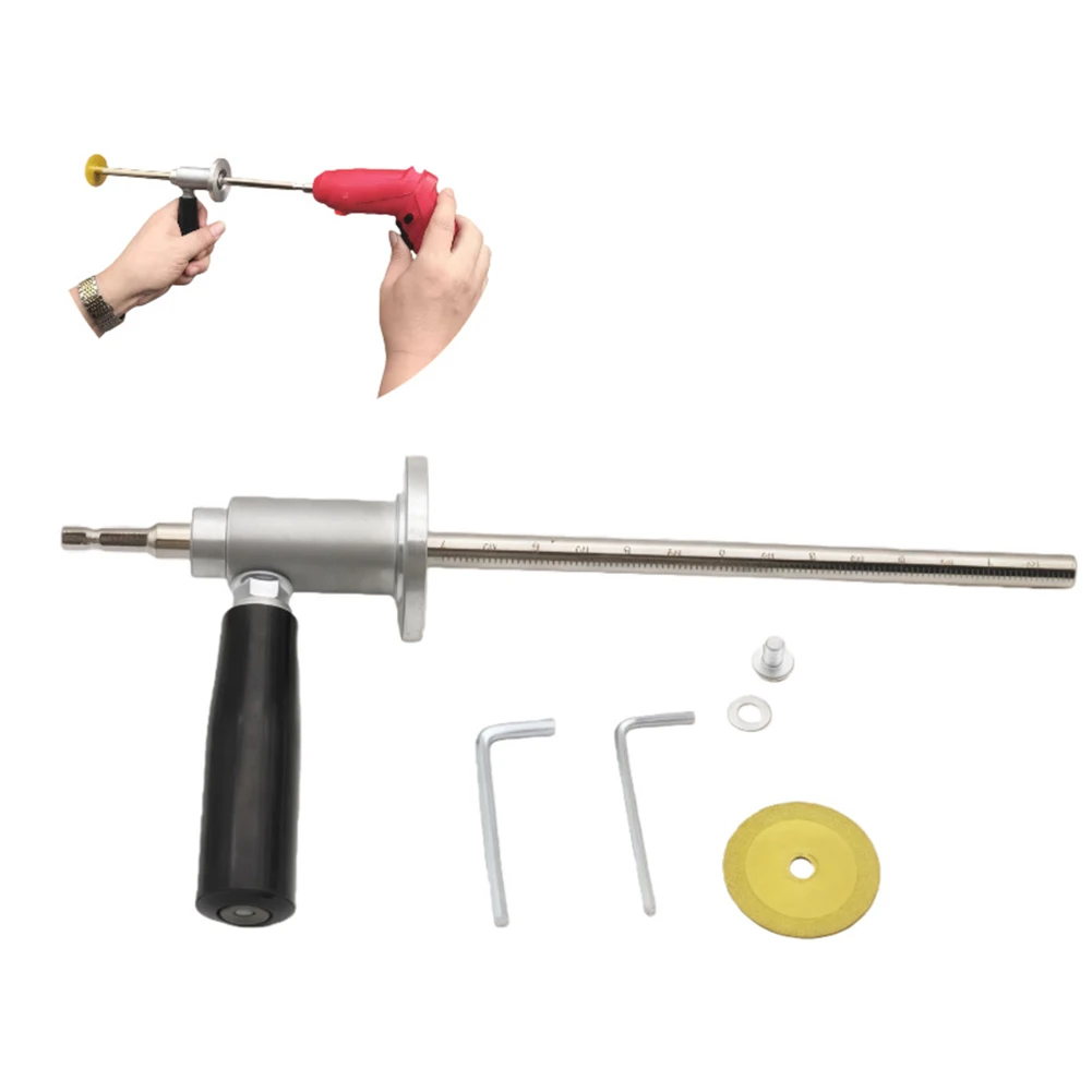 

Plumbing PVC Pipe Inside Cutter with Adjustable Cutting Depth to 7 Inches and Removable Guide Disk for Precise Pipe Cutting