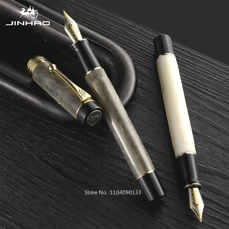 

Hot Jinhao 100 Fountain Pen Ink School Supplies Fountan Pens High Quality Original Spanish Gift Fathers Day Gifts Office Gadgets