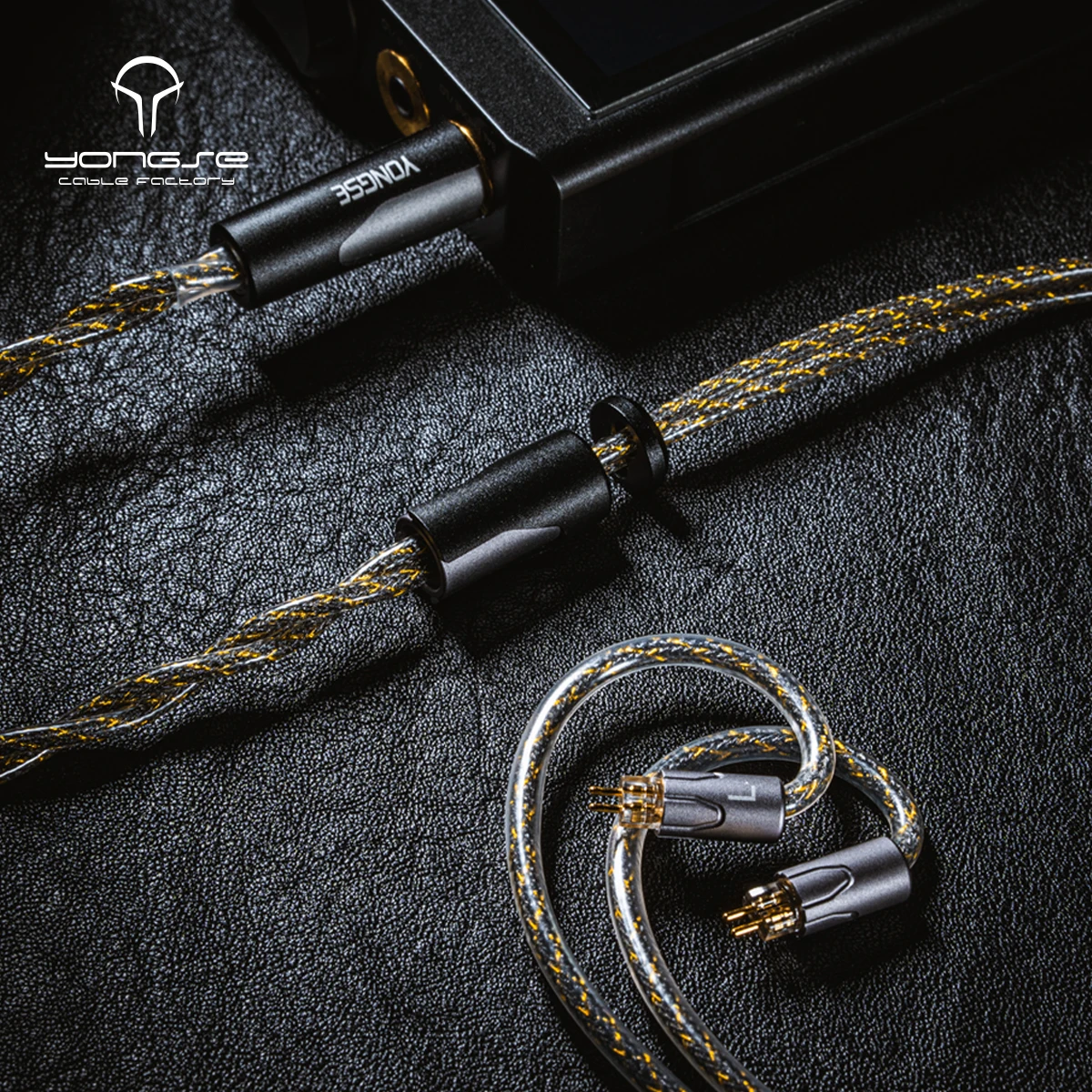 Yongse SpectraX High Quality Litz Pure Silver+OCC Mixedly Braided Coaxial Earphone Cable