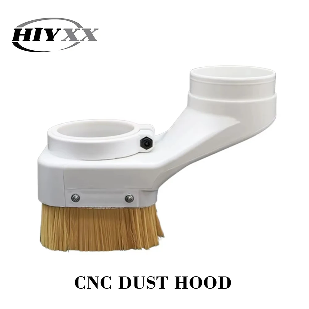 CNC Spindle Shoe Dust Collector 70MM 75MM 80MM 85MM 90MM 100MM Dust Boot Cleaner Dust Cover Brush for 100MM Hose CNC Router