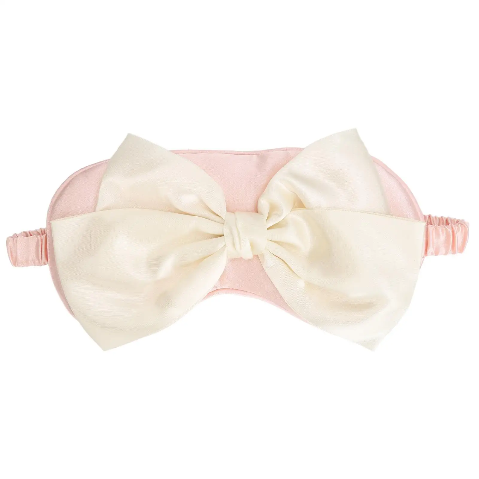 

Ergonomic Bow-Shaped Sleep Mask with Elastic Strap - Comfortable Light Blocking Eye Cover for Restful for night 's Sleep