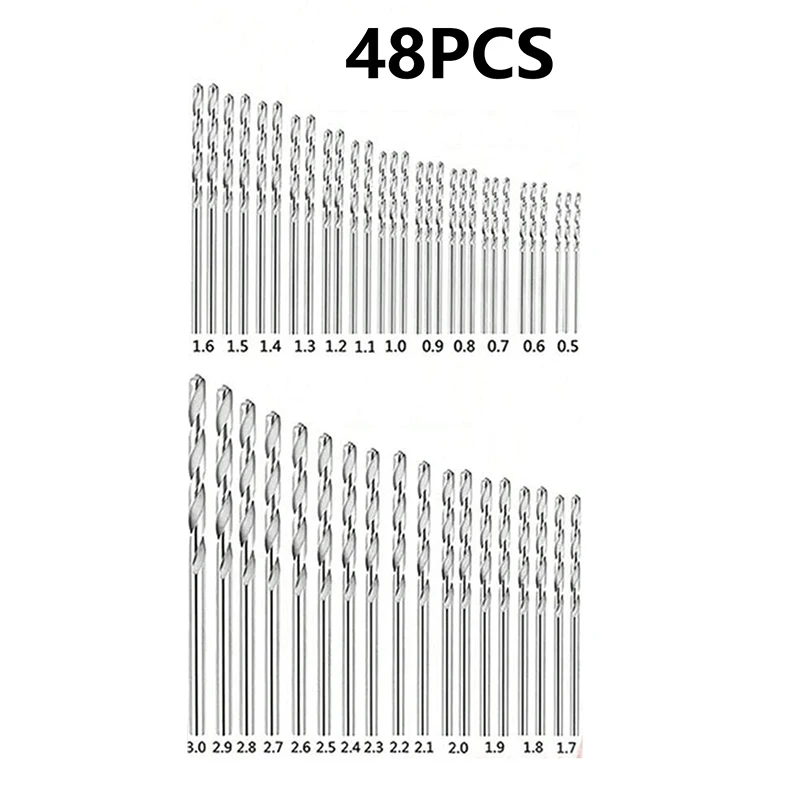 49 stücke 0,2-3,4mm Hand Bohrer Set Mini Aluminium Hand Bohrer Schmuck Handwerk Hand Manuelle Bohrer Holzbearbeitung werkzeuge Bohrer Dropship