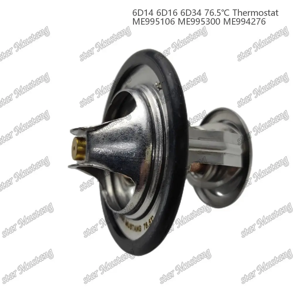 6D34 6D14 6D16 Thermostat ME995106 ME995300 ME994276 Suitable For Mitsubishi Engine Parts