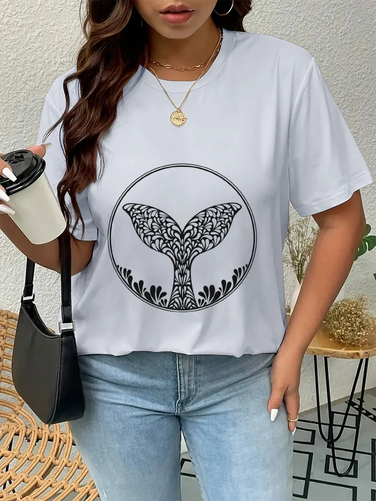 

Женская повседневная одежда, хлопковая футболка с графическим рисунком, женская одежда с круглым вырезом и короткими рукавами, одежда Y2k, уличная одежда Y2k, летняя одежда