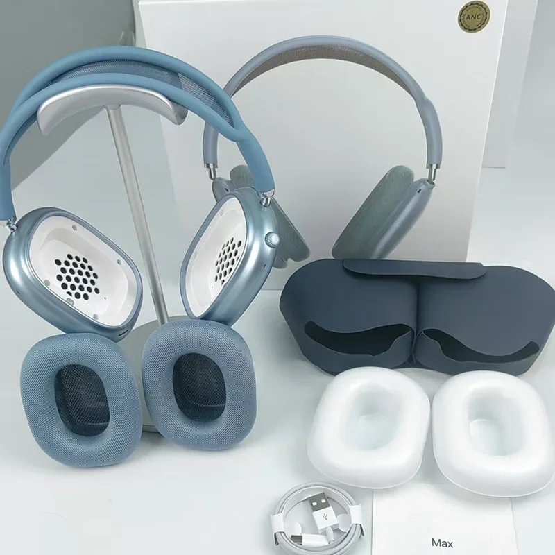 

P9MAX new wireless Bluetooth headset with active noise cancellation and leather bag sports Bluetooth pop-up window