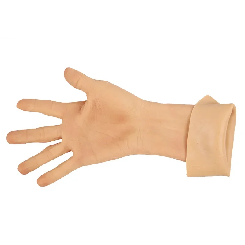 

Silicone Gloves with Realistic Arm Length Adjustable and Micro Elasticity