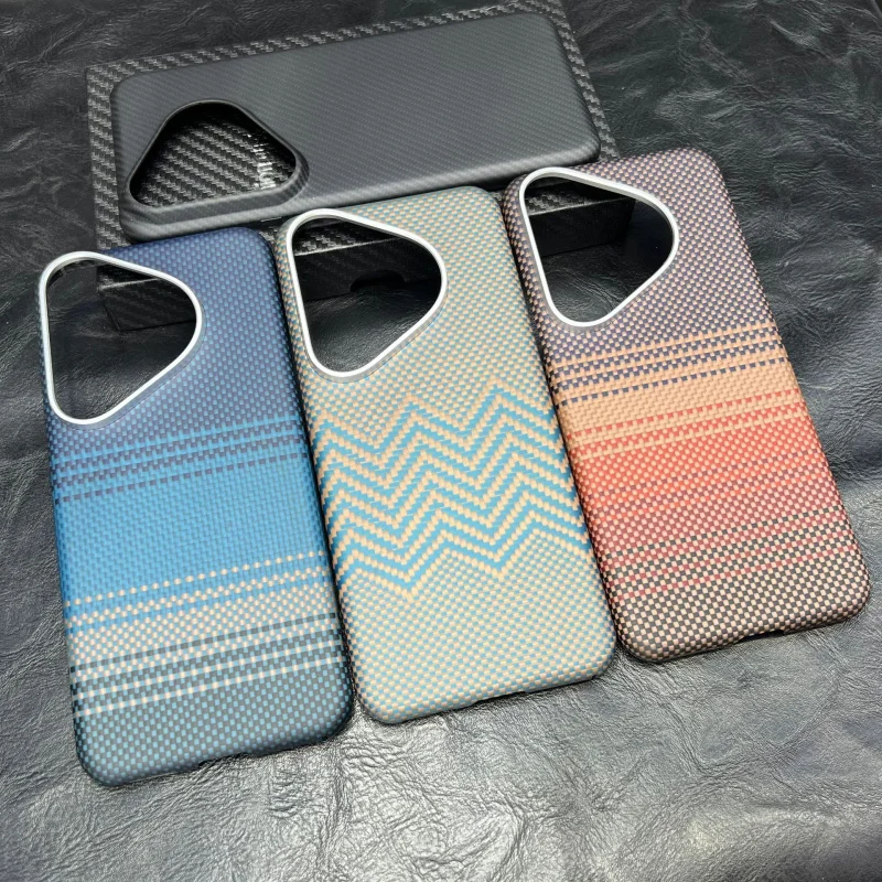 

Подходит для мобильного телефона Huaweip70proKevlar Shellp70ultraMagnetic Business Style Aramid Fiber Легкий Модный