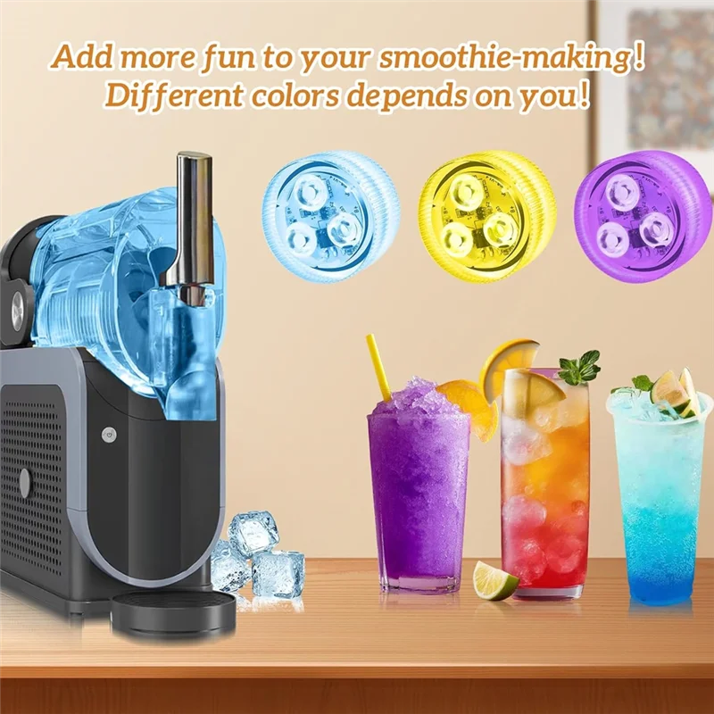 

【B6R-распродажа】Светодиодные капсульные фонари для Ninja Slushi FS301/FS300, 16 цветов и 4 режима и без установки, водонепроницаемый светильник RGB, 3 шт. в упаковке