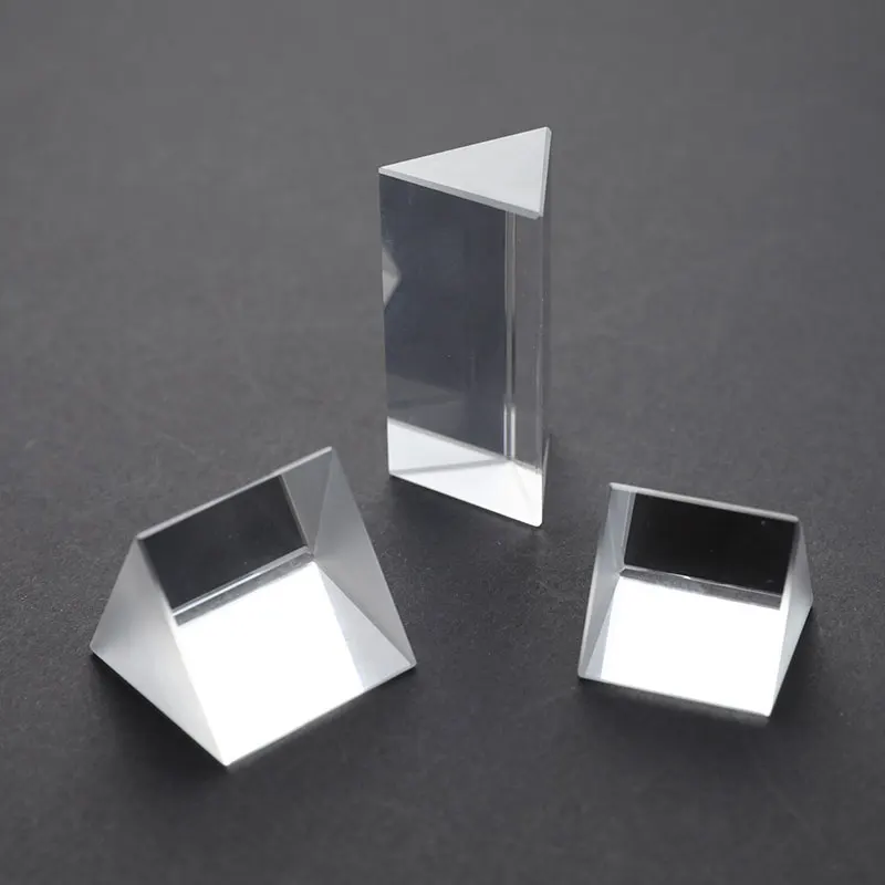 Triangular Prism Rainbow Prism Crystal - Photography Physics Light Experiment - Natural Science Kids' Light Experiment Prism